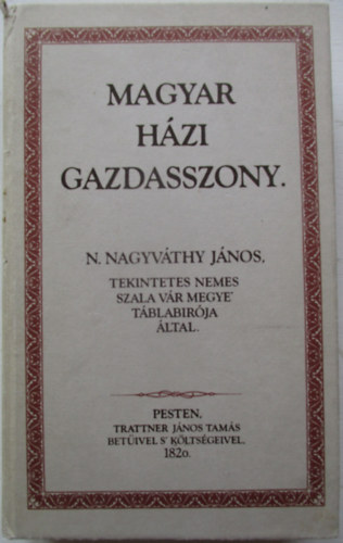 Magyar h�zi gazdasszony