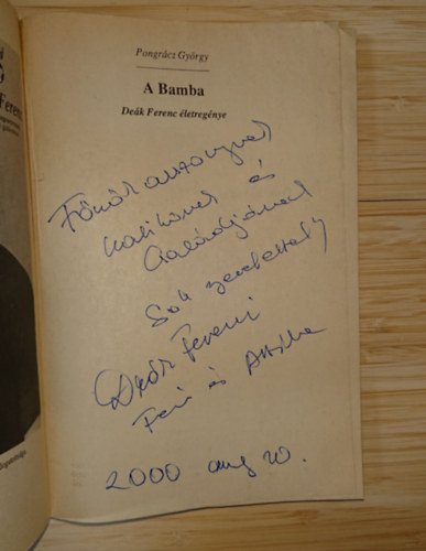A bamba -De�k Ferenc �lete