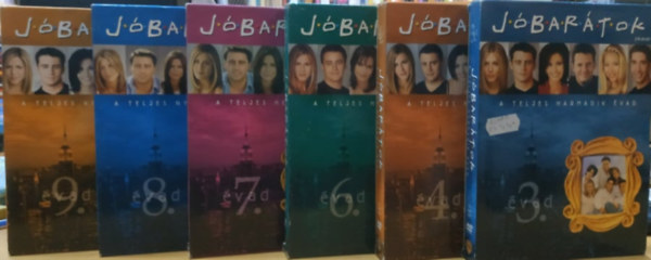 6 teljes vad Jbartok: 3., 4., 6., 7., 8., 9. (18 DVD kihajthat tokban, papr mappban)