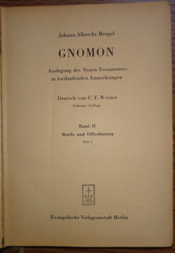 Gnomon II.