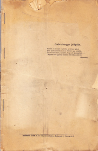 Gyorsirs Gabelsberger rendszere szerint