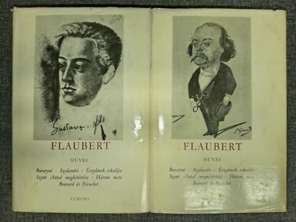Pór Judit Gustave Flaubert (szerk.) - Gustave Flaubert művei 1-2. (Szent Antal megkísértése / Bovaryné / Szalambo / Érzelmek iskolája / Három mese / Bouvard és Pécuchet)