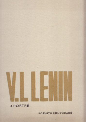 V.I. Lenin - 4 portr (Mappa 4 mlappal)