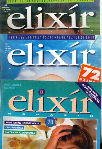 Elixr magazin  1995. ( 1-12. szm, teljes vfolyam )