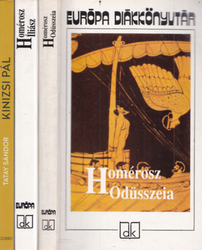 3 db. k�telez� olvasm�ny: Od�sszeia + �li�sz + Kinizsi P�l