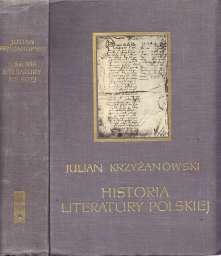 Julian Krzyanowski - Historia Literatury Polskiej - Alegoryzm - preromantyzm