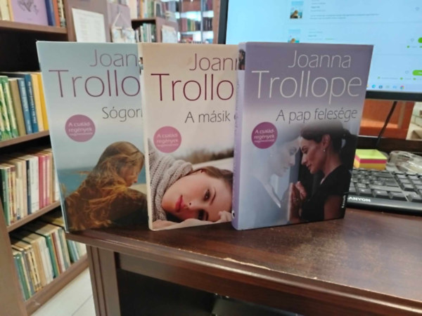 Joanna Trollope knyvcsomag, 3db. Sgornk+A msik csald+A pap felesge