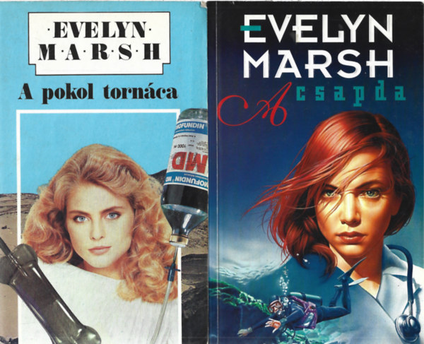 3 db k�nyv, A pokol torn�ca, A csapda, T�l�l�s