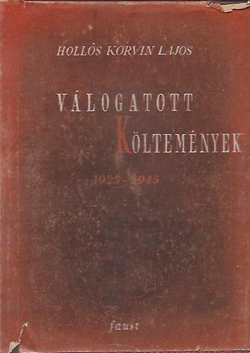 Vlogatott kltemnyek (1925-1945)