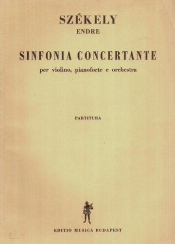 Sinfonia concertante per violino, pianoforte e orchestra.