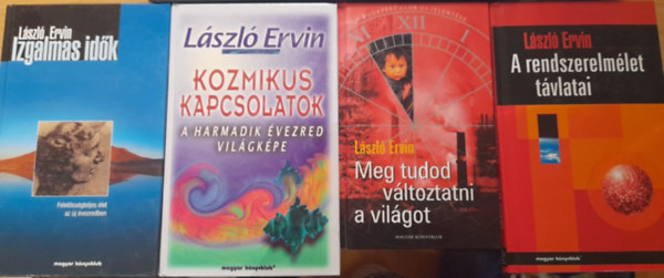 4 db ktet: A rendszerelmlet tvlatai, Meg tudod vltoztatni a vilgot, Kozmikus kapcsolatok (A harmadik vezred vilgkpe), Izgalmas idk