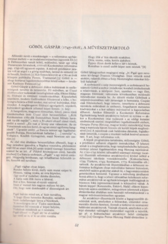 Gbl Gspr ( 1745-1818 ) , a mvszetprtol - klnlenyomat