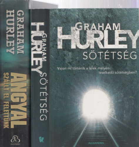 2 db Graham Hurley krimi: Sttsg + Angyal szllt el felettnk