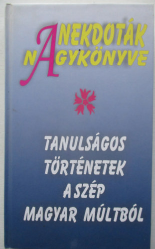 Anekdot�k nagyk�nyve - Tanuls�gos t�rt�netek a sz�p magyar m�ltb�l