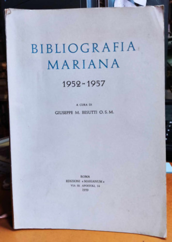 Bibliografia Mariana 1952-1957