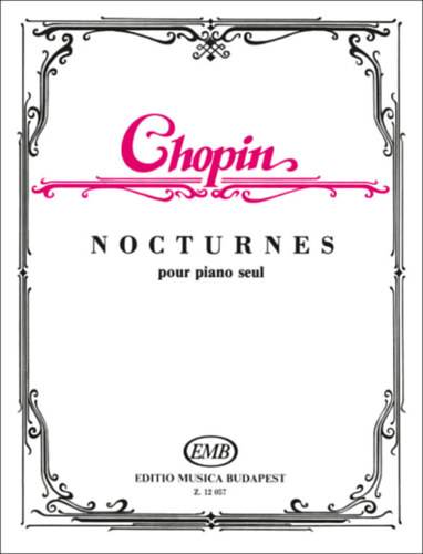 Nocturnes pour piano seul - zongor�ra