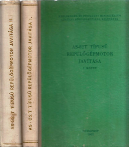 AS-82T t�pus� rep�l�g�pmotor jav�t�sa I-II.