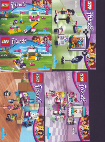 5 db Lego Friends �sszeszerel�si �tmutat�
