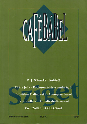 CafBbel - Sziget (Harminchatodik szm) 2002/2.