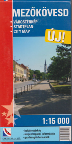 Mezkvesd (Vrostrkp, Stadtplan, City map) 1:15 000