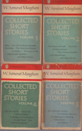 Több szerző - Collected short stories 1-4. kötet