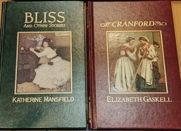 Elizabeth Gaskell Katherine Mansfield - 2 db The Great Writers Library: Bliss and Other Stories + Cranford
