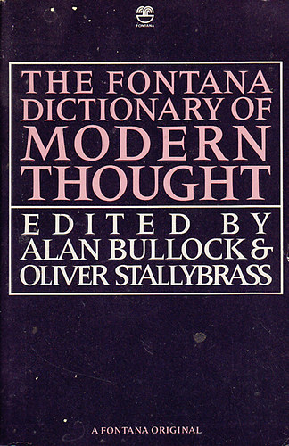 The Fontana dictionary of modern thought