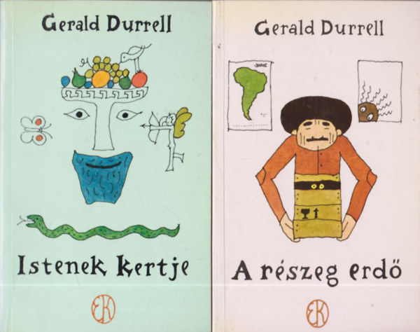 Gerald Durrell - 2db Gerald Durrell m: A rszeg erd + Istenek kertje