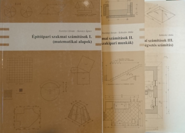 �p�t�ipari szakmai sz�m�t�sok I-III.