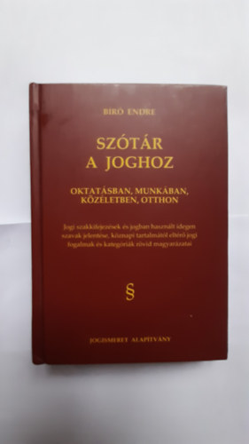 Br Endre - Sztr a joghoz