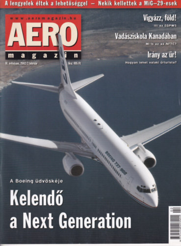 Aero magazin IV. �vfolyam, 2002/2 febru�r