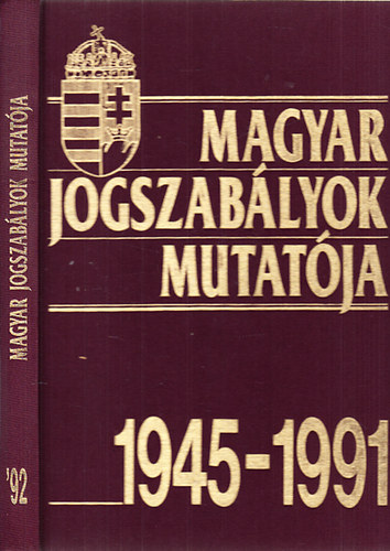 Magyar Jogszablyok Mutatja 1945-1991