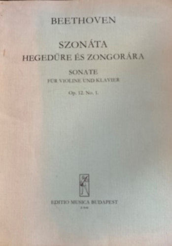 Szonta hegedre s zongorra Op. 30 No. 3