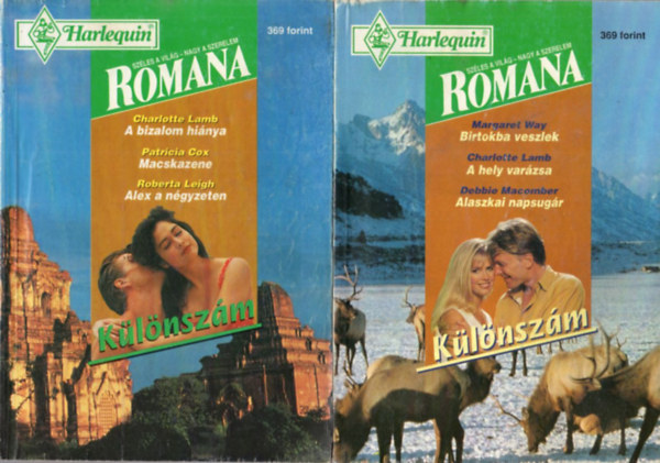 6 db Romana klnszm 1996/1-6. szm ( teljes )