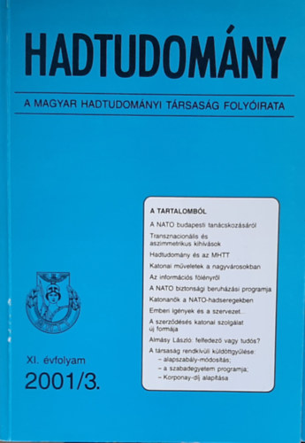 Hadtudomány 2001/3.