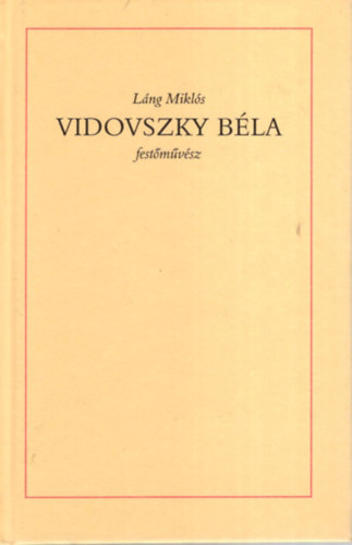 Vidovszky Bla festmvsz