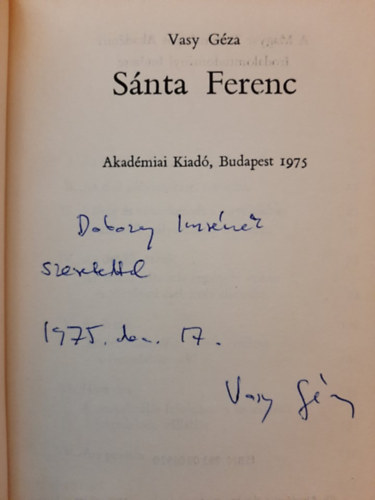 Kort�rsaink (S�nta Ferenc)