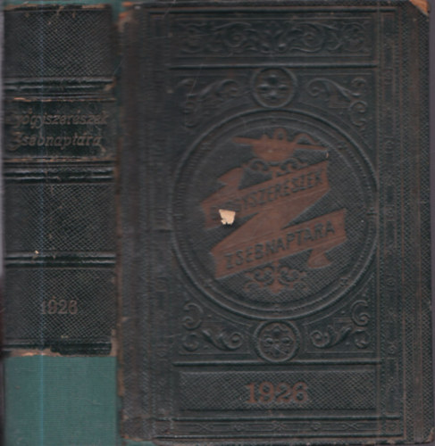 Gy�gyszer�szek zsebnapt�ra az 1926-ik �vre