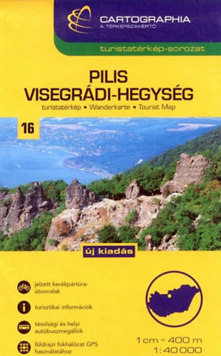 Pilis, Visegrdi-hegysg - turistatrkp (Cartographia)