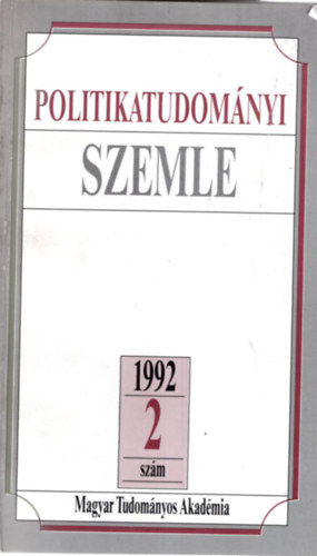 Politikatudomnyi szemle 1992/2. szm