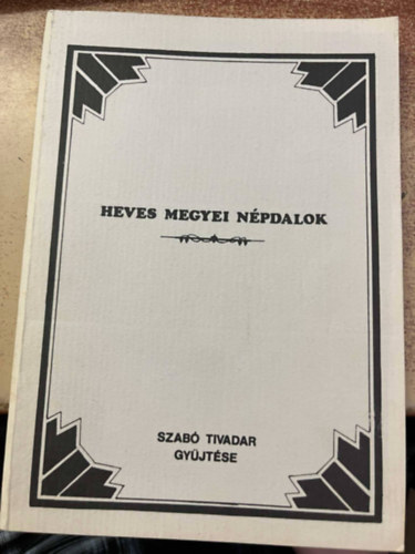 Heves megyei npdalok
