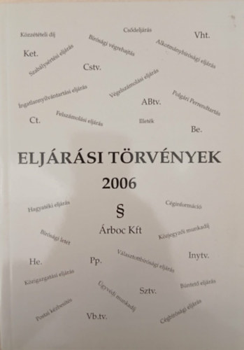 Elj�r�si t�rv�nyek 2006