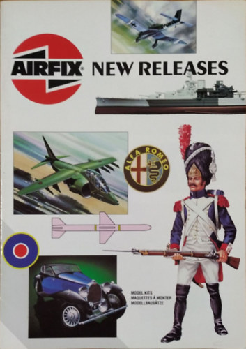 Airfix - New Releases, 1991 (angol-francia-nmet nyelv termkkatalgus)