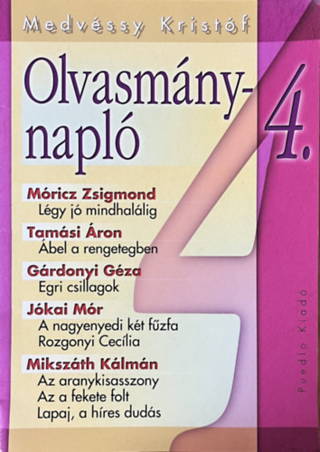 Olvasmnynapl 4.