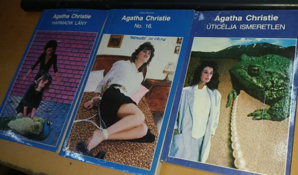 Agatha Christie - Harmadik lny + No. 16. + ticlja ismeretlen (3 ktet)