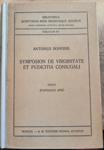 Symposion De Virginitate Et Pudicitia Coniugali