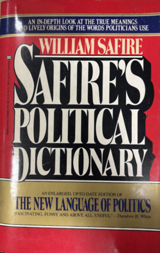 William Safire - Safire's political dictionary