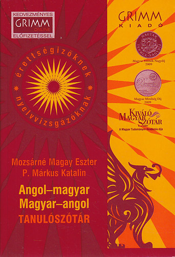 Angol-Magyar Magyar-Angol Tanul�sz�t�r
