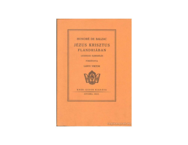 Jzus Krisztus Flandriban (reprint)