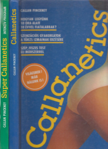 2 db Callanetics knyv: Callanetics + Super Callanetics